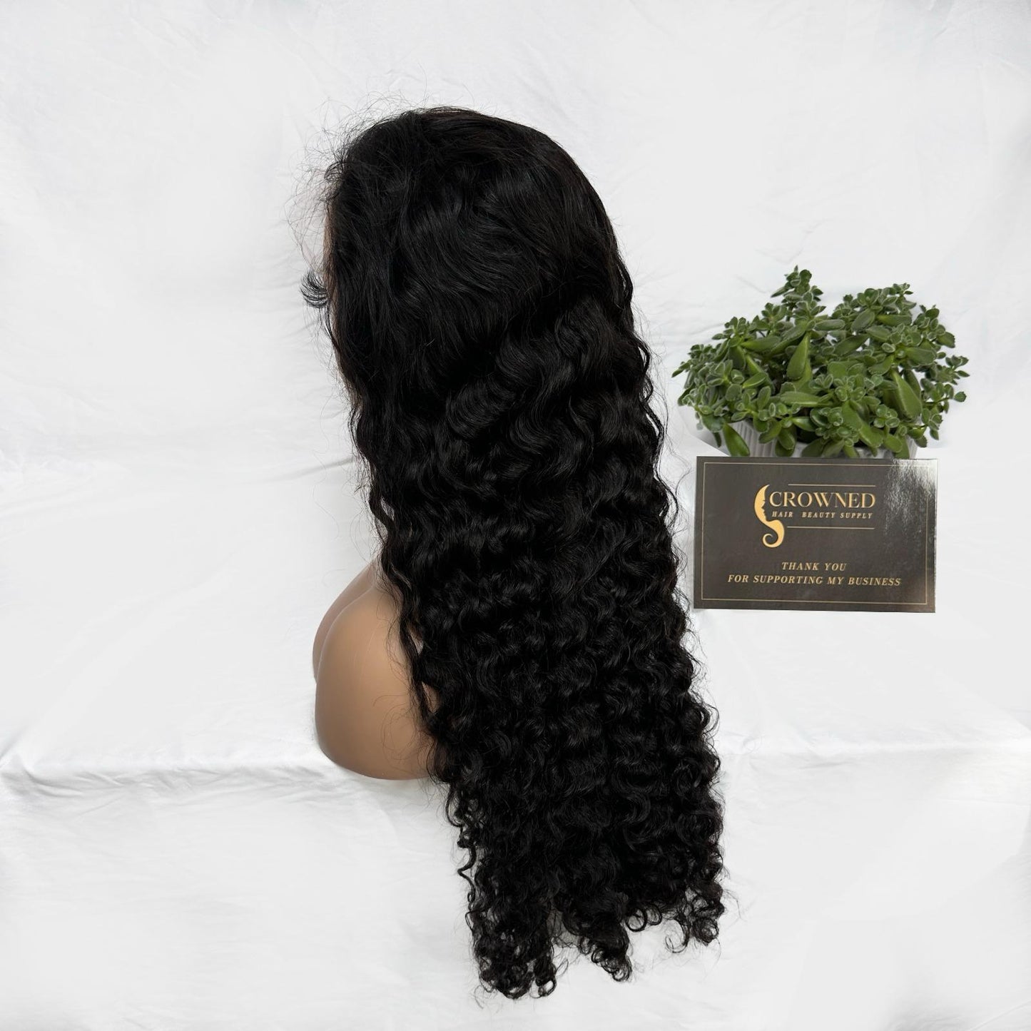 Deep wave human hair